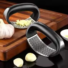 Premium Stainless Steel Garlic Press